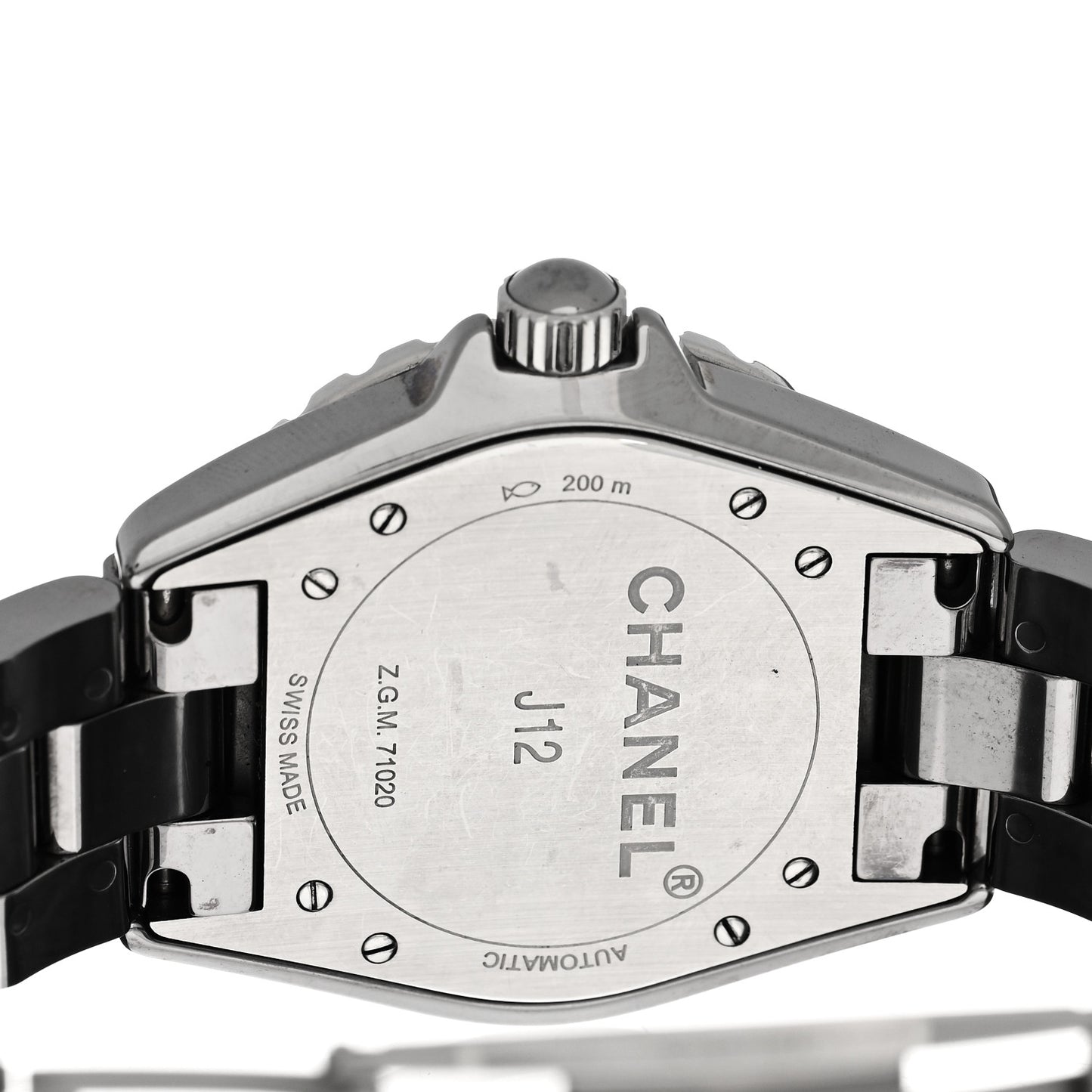 Titanium Ceramic Diamond 38mm J12 Automatic Watch