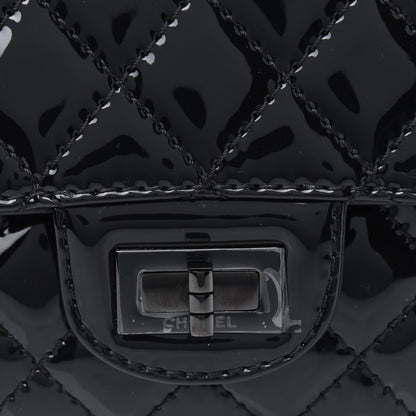 Chanel Patent Calfskin Quilted 2.55 Reissue Mini Flap So Black 4 of 4