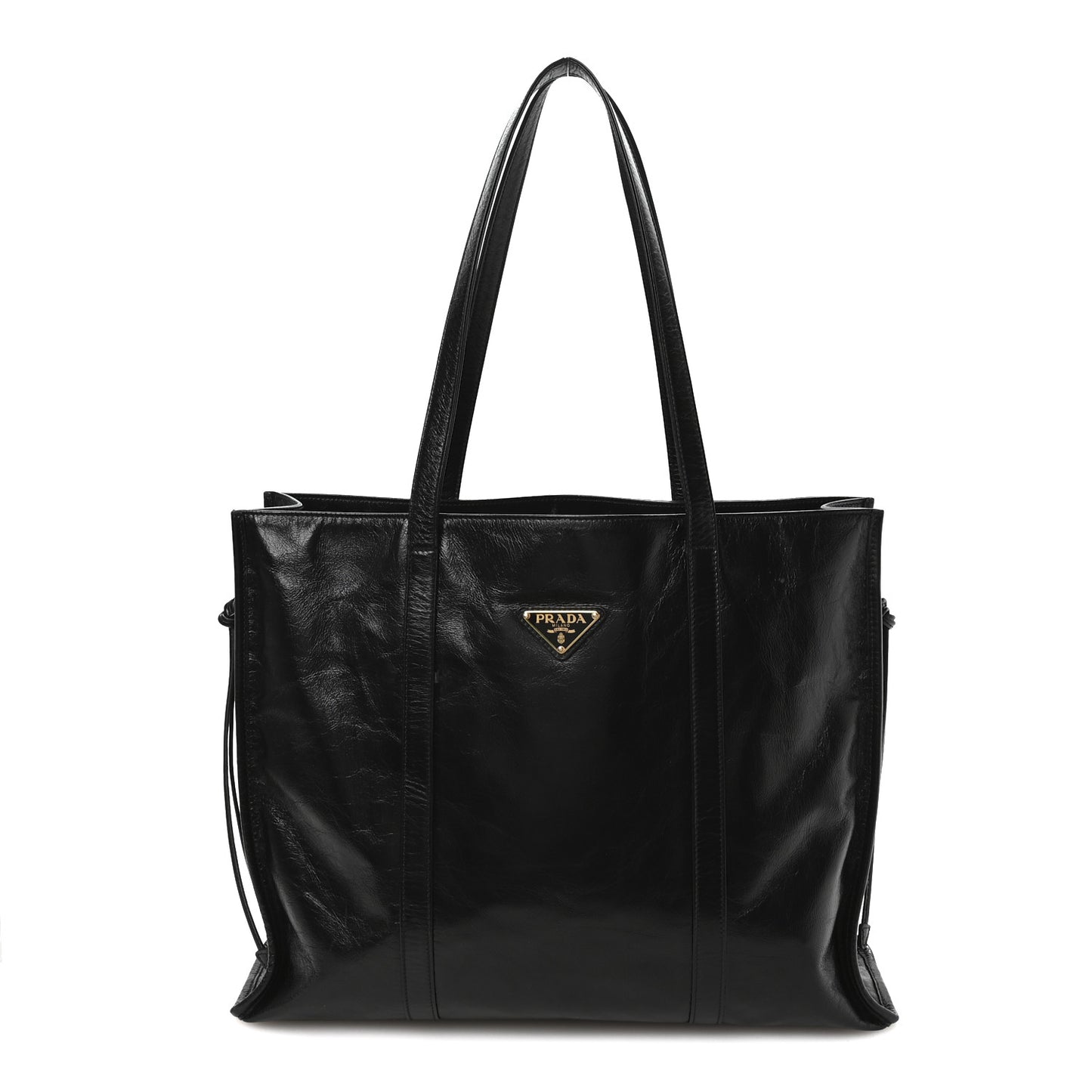 Soft Lux Large Shopping Tote Black