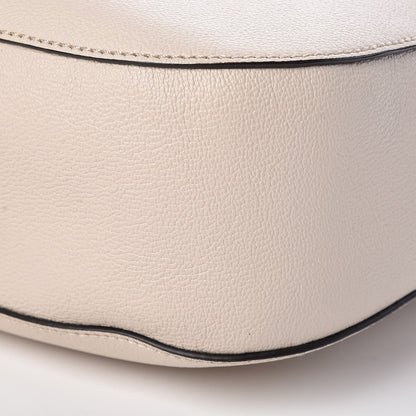 Burberry Grainy Calfskin Small Elmstone Hobo Limestone 10 of 10