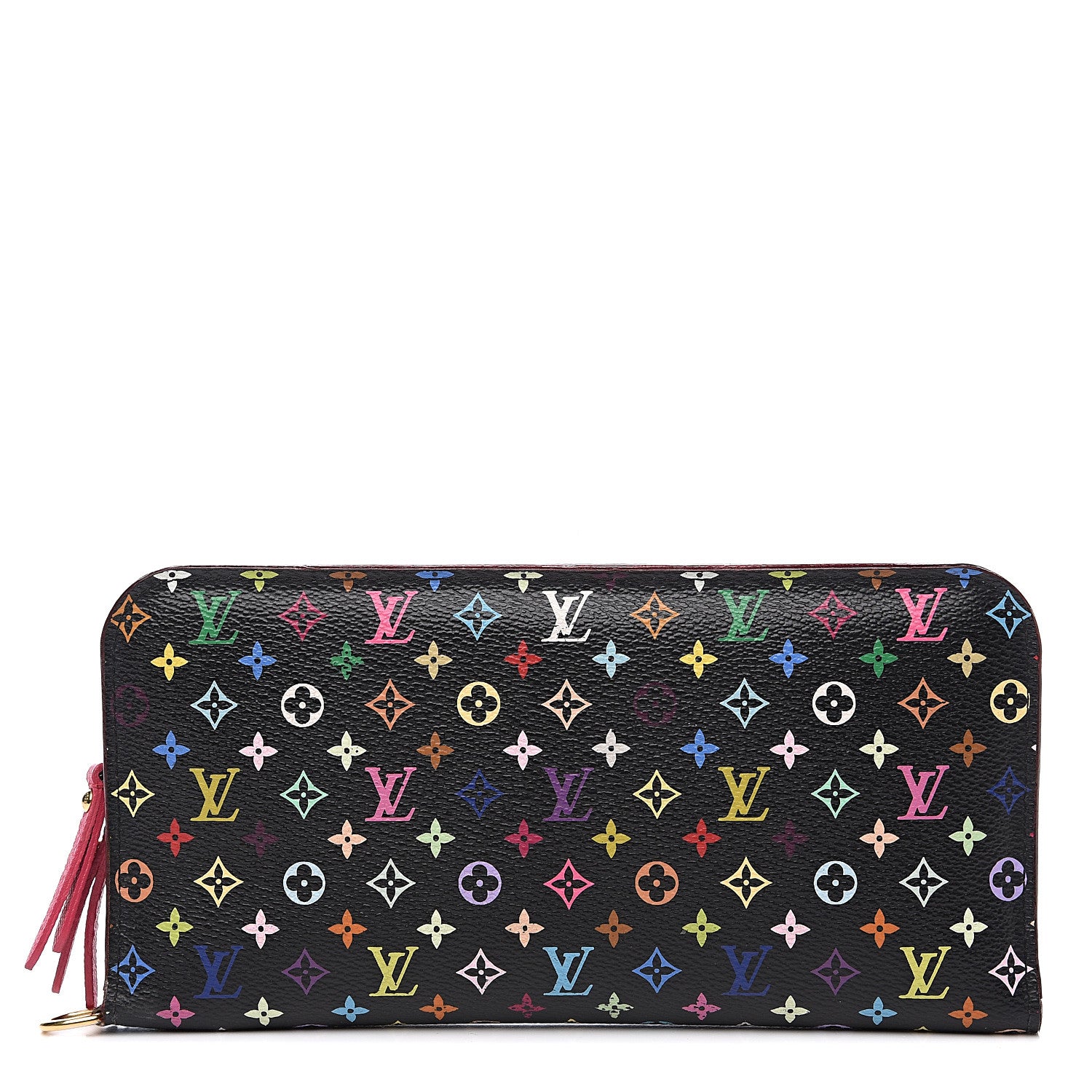 Louis Vuitton Monogram Multicolor Insolite Wallet Black Grenade 1 of 9