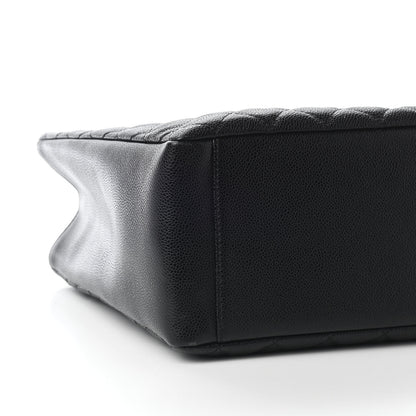 Chanel Caviar Quilted Grand Shopping Tote GST Black 8 of 9