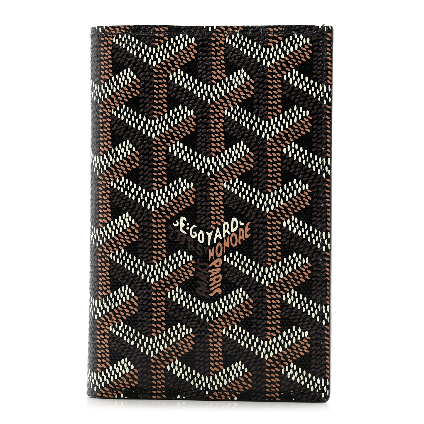 Goyardine Saint Pierre Card Holder Black