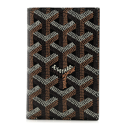 Goyard Goyardine Saint Pierre Card Holder Black 1 of 6