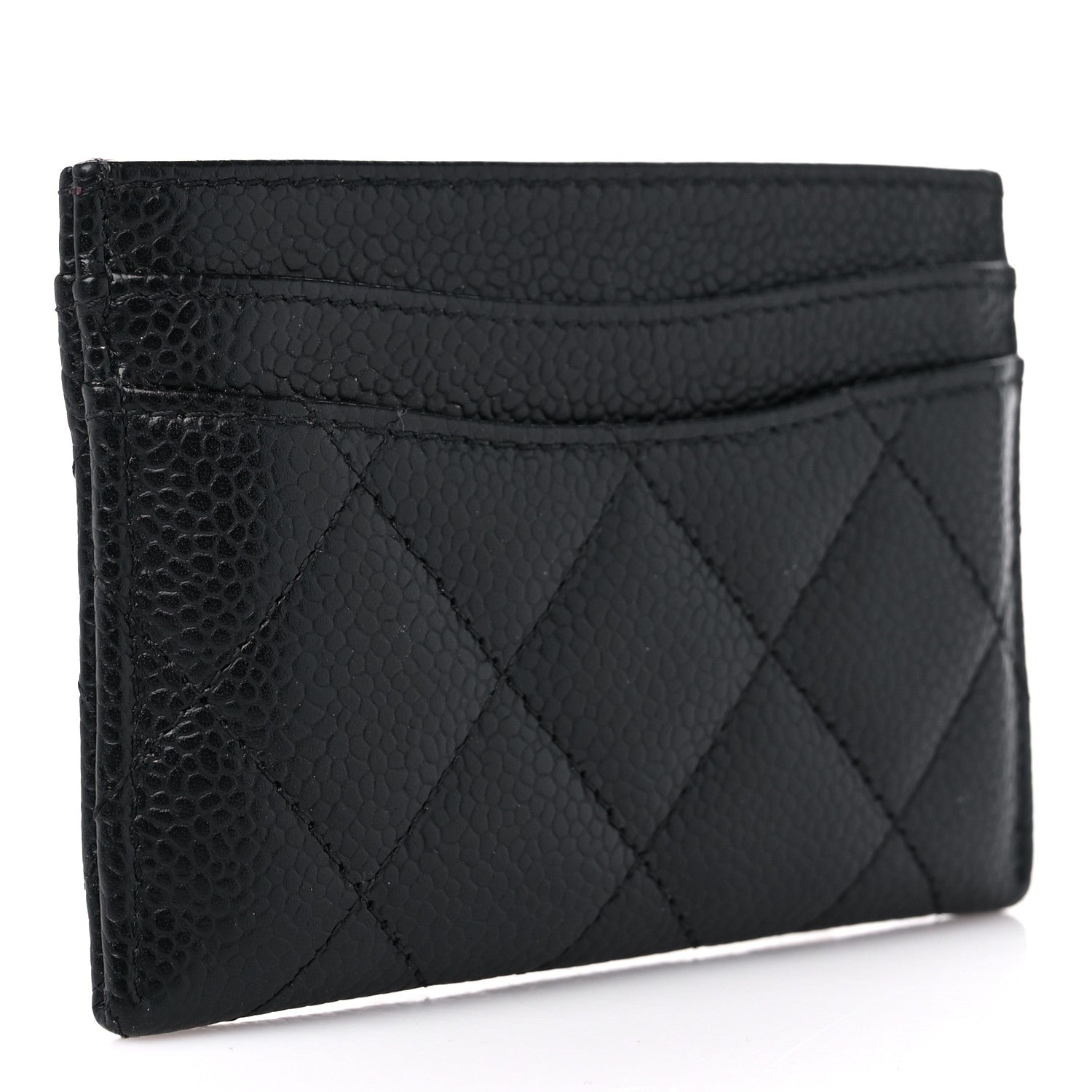 Chanel Caviar Quilted Card Holder Black 3 of 7