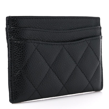 Chanel Caviar Quilted Card Holder Black 3 of 7