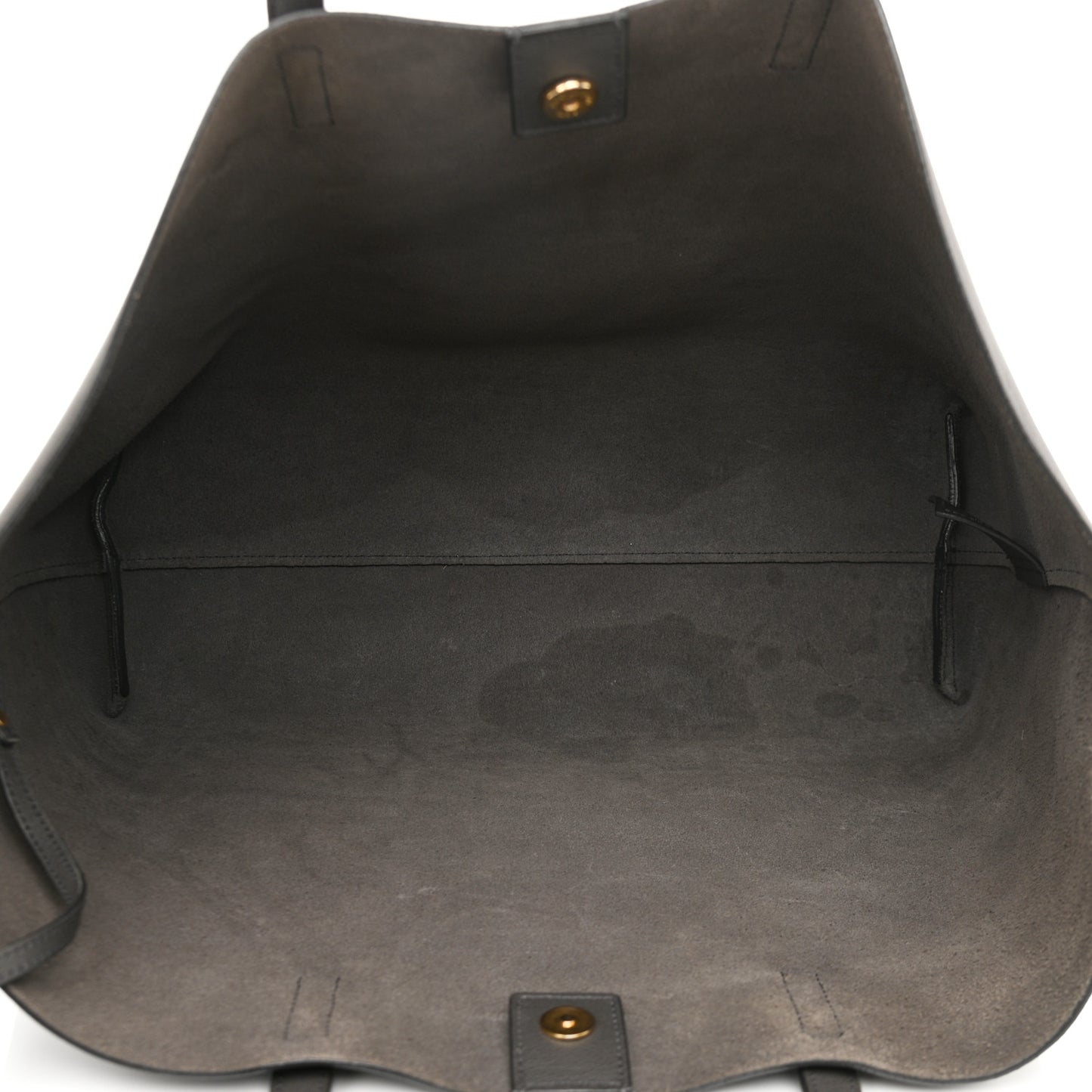 Calfskin Large Shopping Tote Pebble