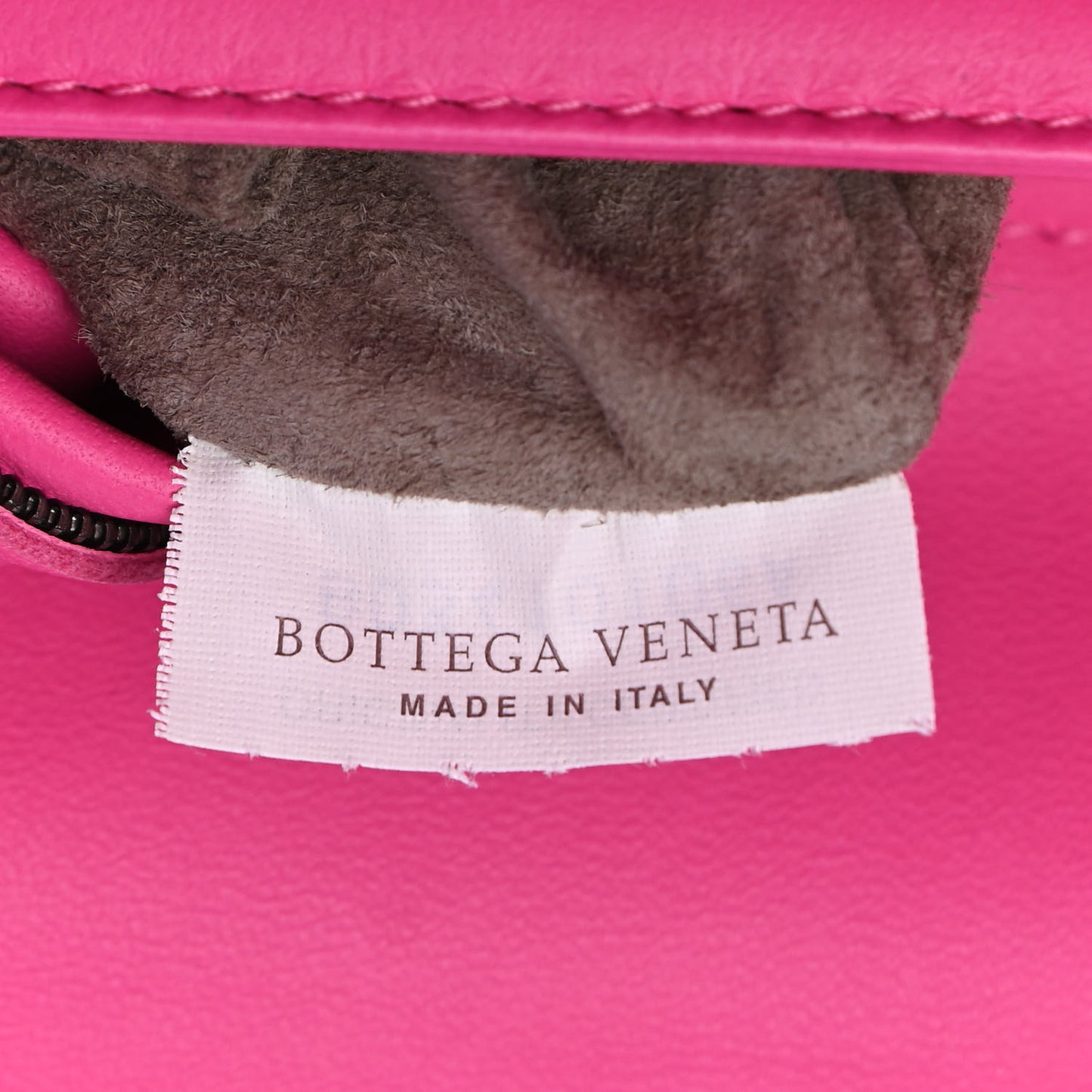 Nappa Intrecciato Large Olimpia Bag Rosa Shock