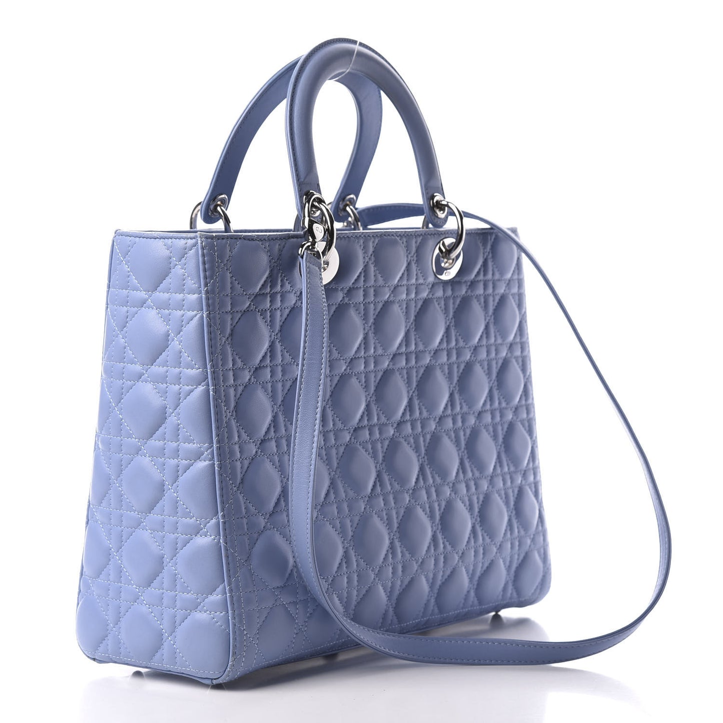 Lambskin Cannage Large Lady Dior Jean