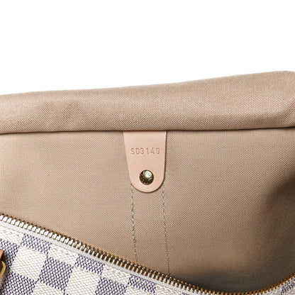 Louis Vuitton Damier Azur Keepall Bandouliere 45 6 of 10