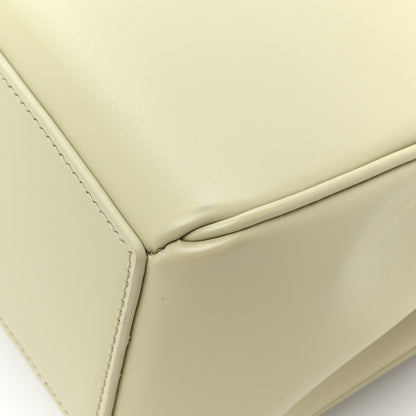 Celine Satinated Calfskin Mini 16 Top Handle Bag Almond Green 15 of 15