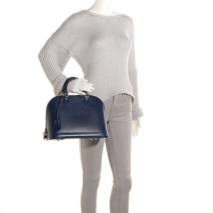 Louis Vuitton Epi Alma PM Indigo 2 of 8