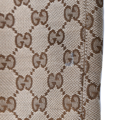 Gucci Monogram Over the Knee Boots 35 Beige Ebony 13 of 14