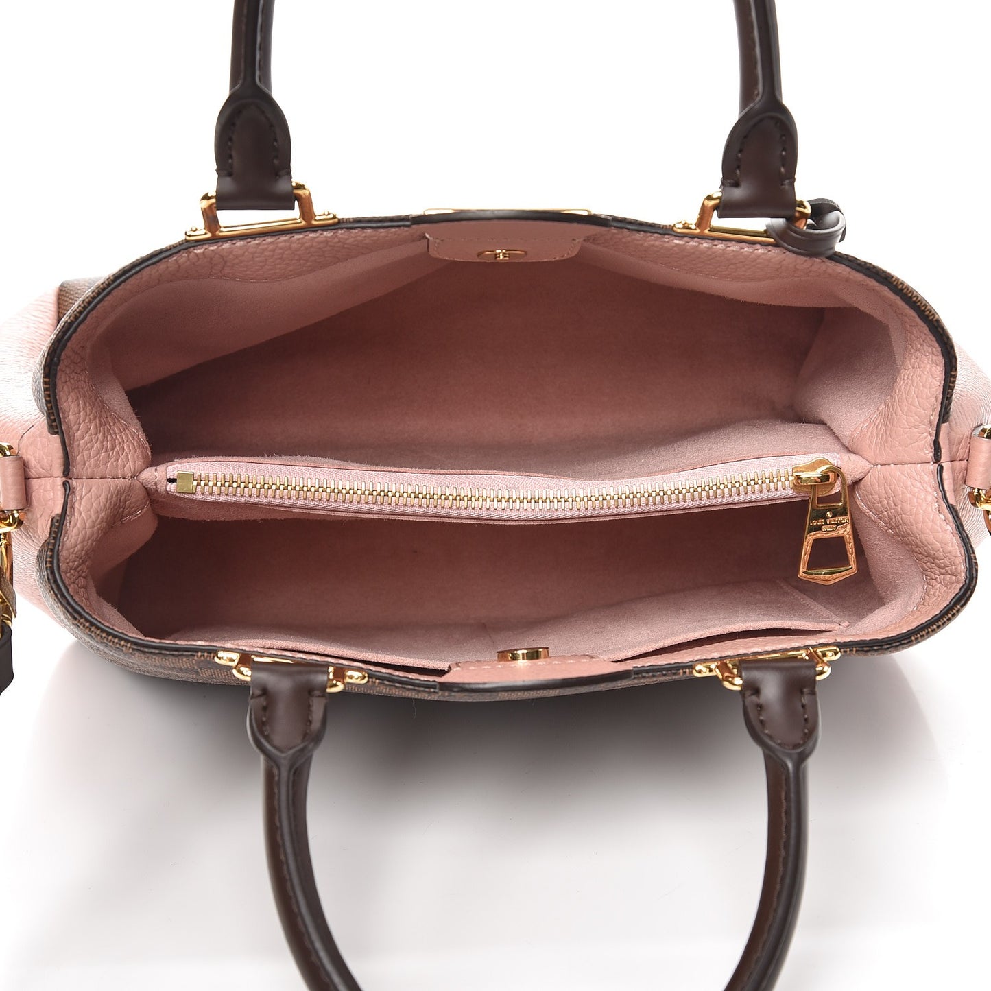 Damier Ebene Cuir Taurillon Brittany Magnolia