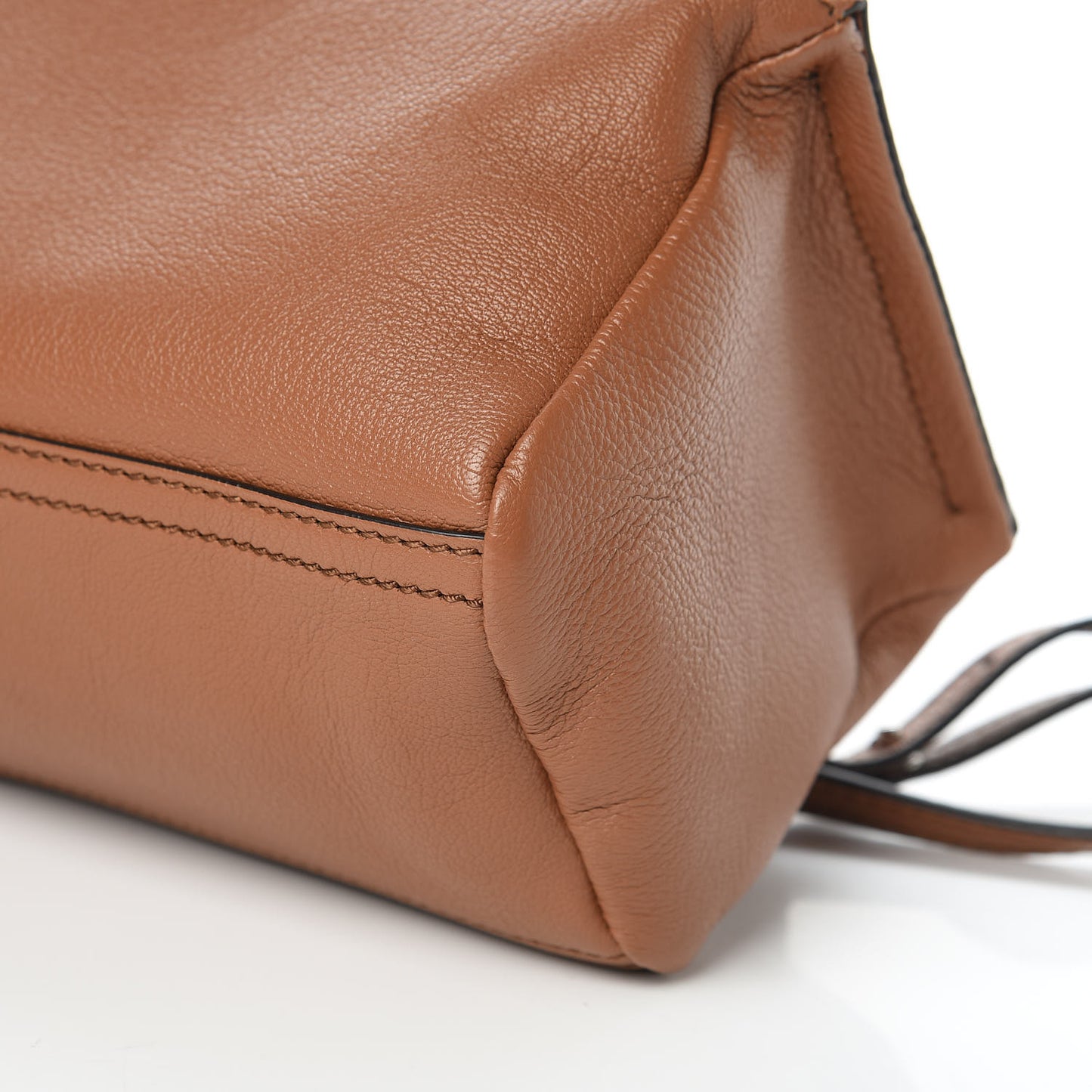 Sugar Goatskin Mini Pandora Tan