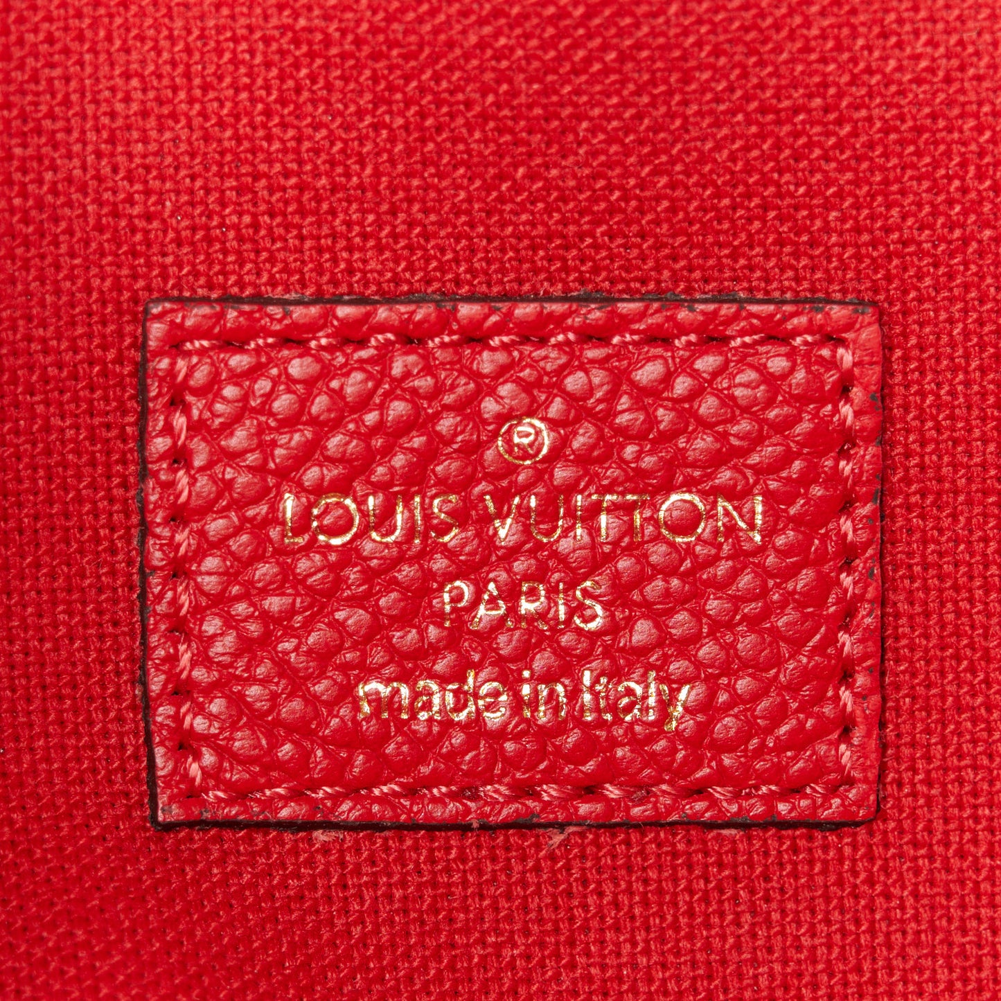Empreinte Pochette Felicie Chain Wallet Scarlet