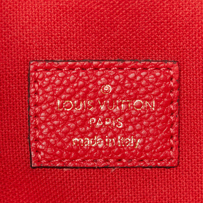 Louis Vuitton Empreinte Pochette Felicie Chain Wallet Scarlet 7 of 14
