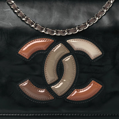 Chanel Vinyl Lipstick Flap Black 7 of 9