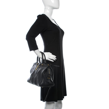 Saint Laurent Sheepskin Small Cabas ChYc Black 3 of 11