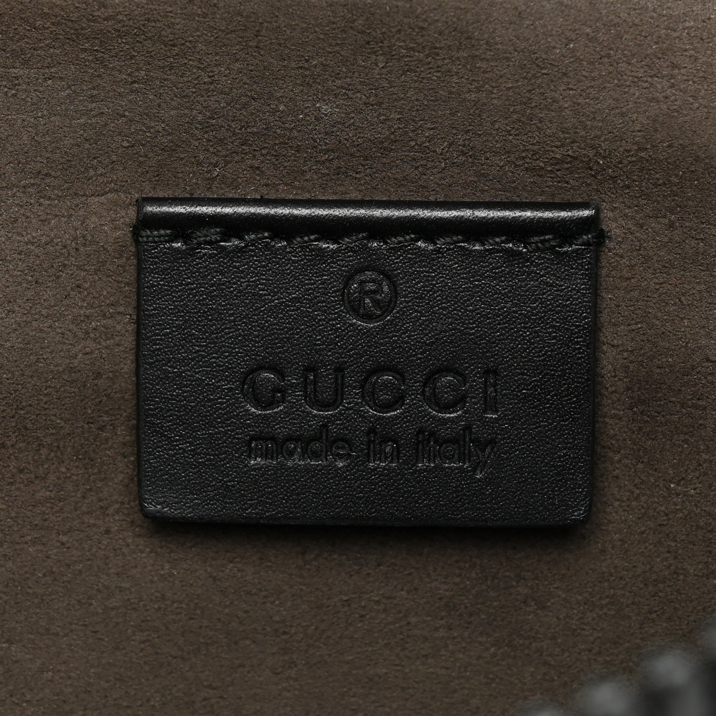 GG Supreme Monogram Belt Bag Black