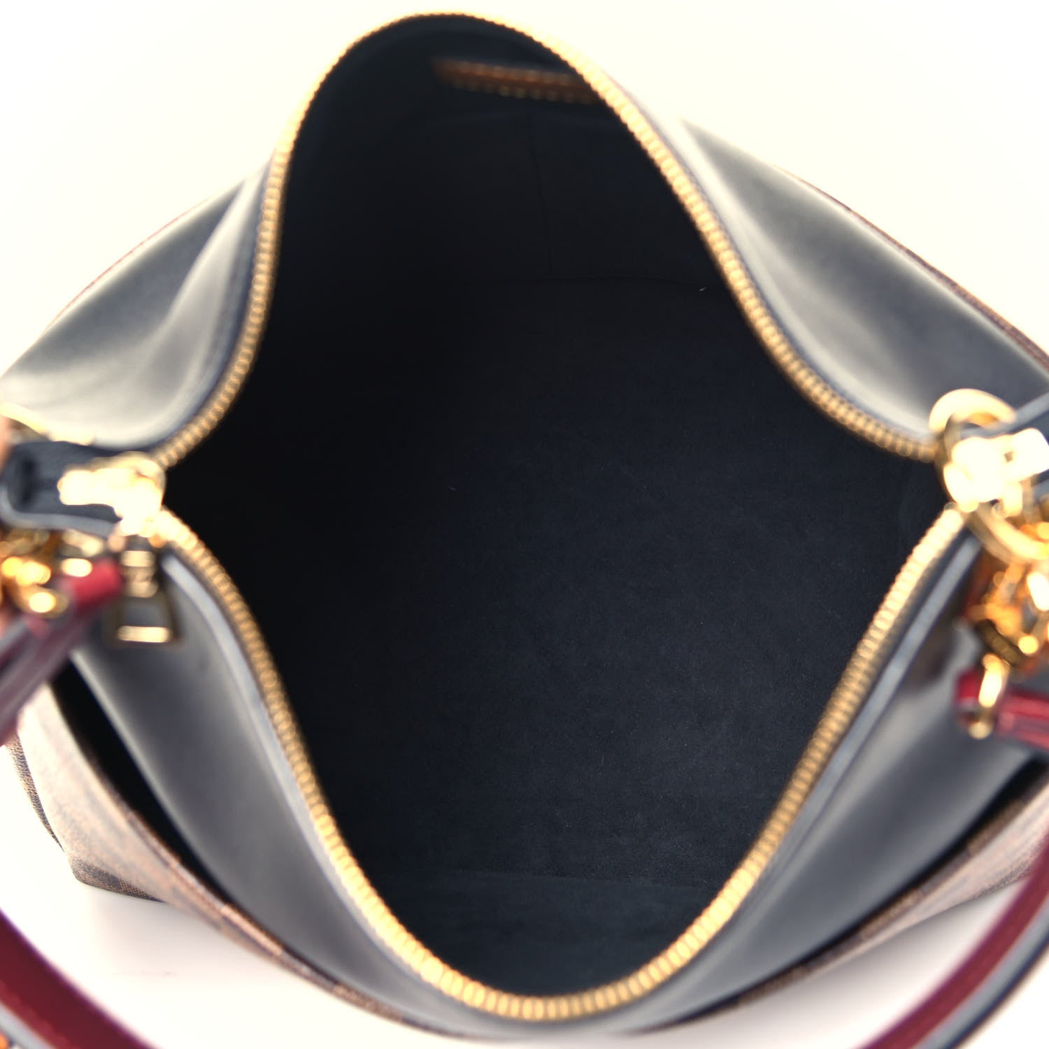 Louis Vuitton Damier Ebene Calfskin Maida Black 5 of 9