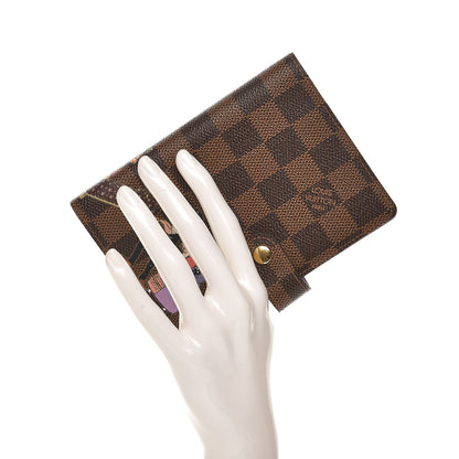 Louis Vuitton Damier Ebene Illustre Small Ring Agenda 2 of 7