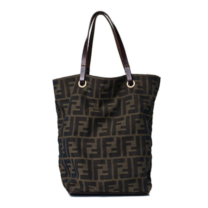 Fendi Zucca Mini Tote Tobacco 1 of 15