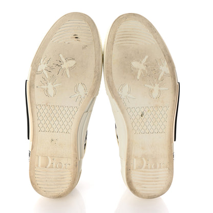 Christian Dior Technical Canvas Oblique Oblique B23 Low Top Sneakers 40 White Black 6 of 9