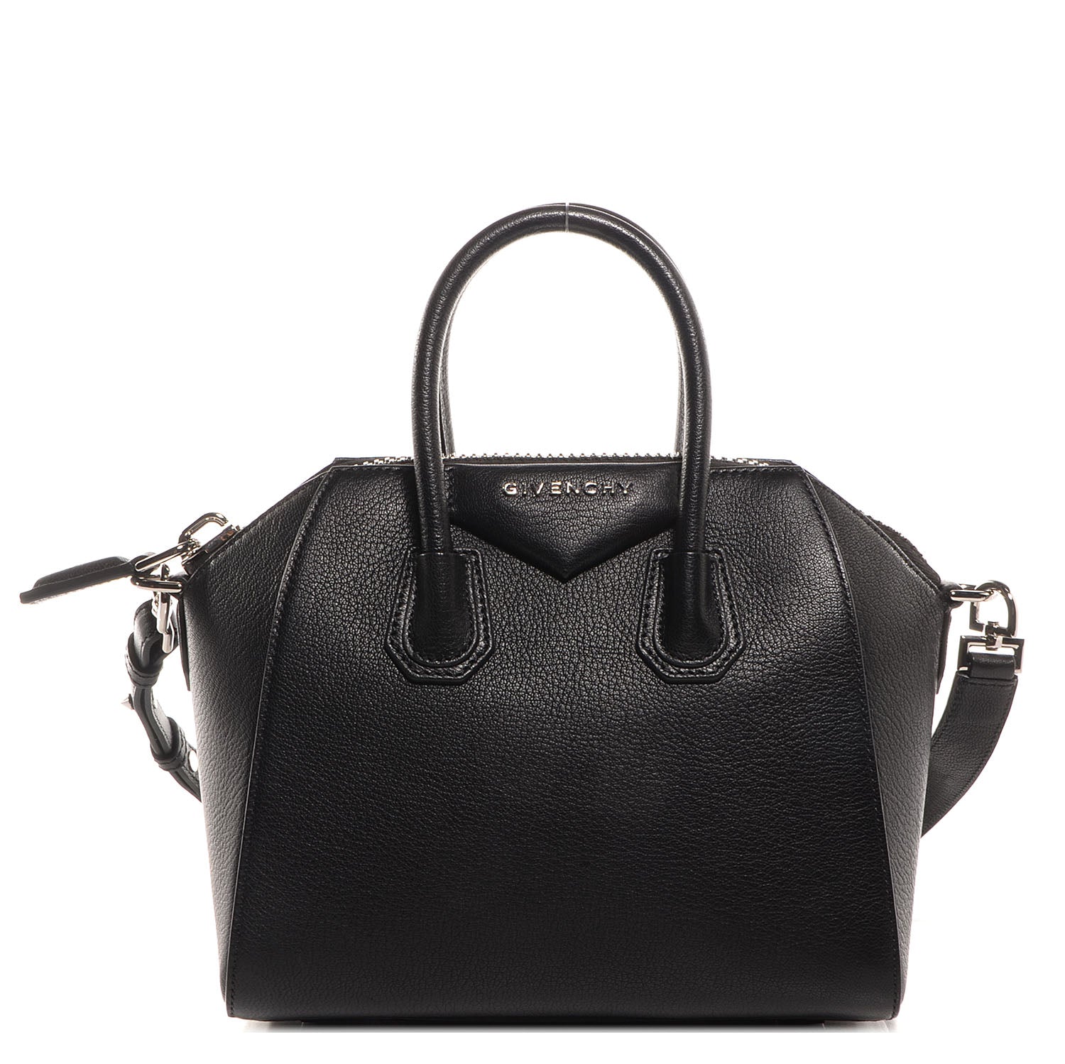Givenchy Sugar Goatskin Mini Antigona Black 1 of 12