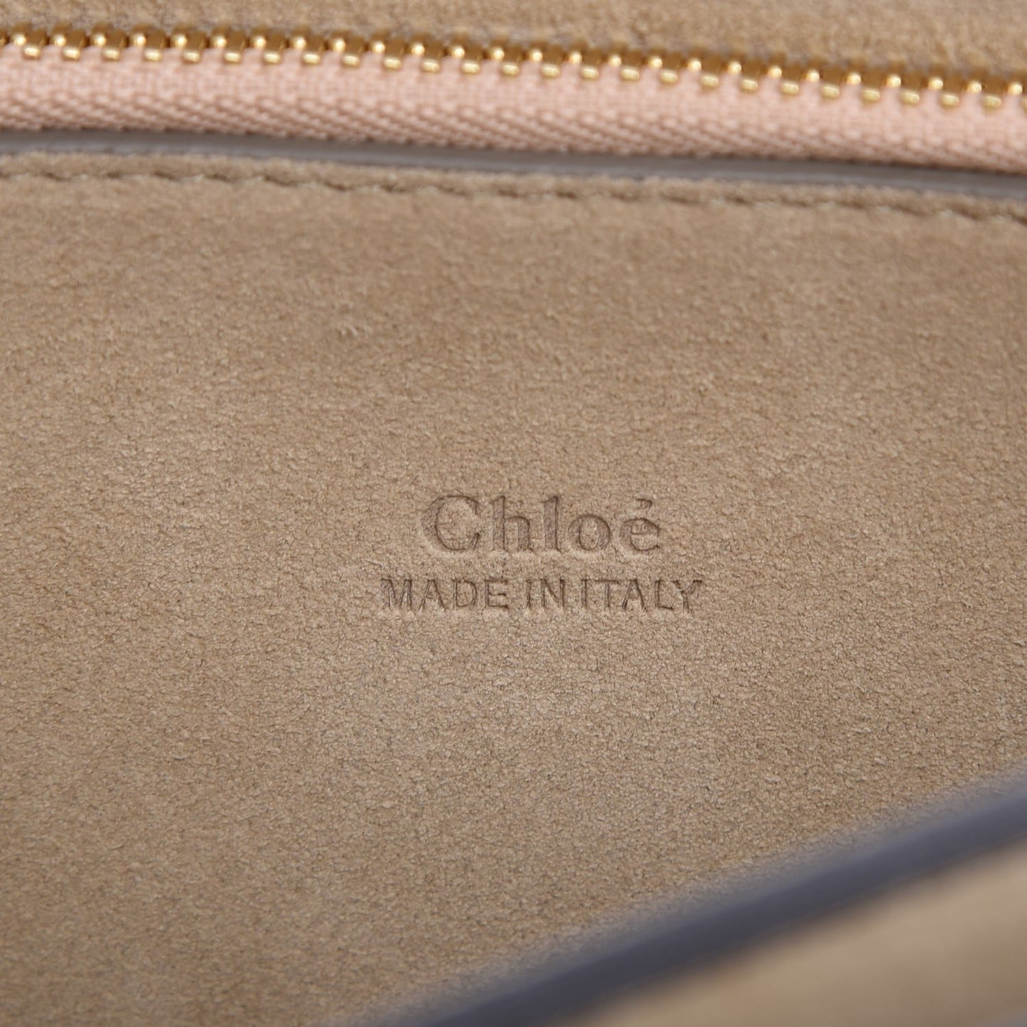 Suede Calfskin Medium Faye Shoulder Bag Tobacco