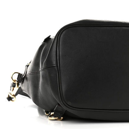 Chloe Suede Calfskin Small Faye Backpack Black 8 of 14