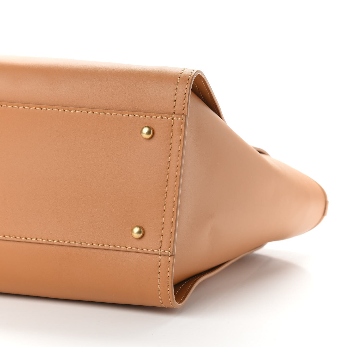 Calfskin Medium Deauville Tote Brown