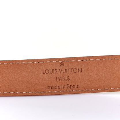 Louis Vuitton Monogram Multicolor Belt 80 32 White 3 of 4