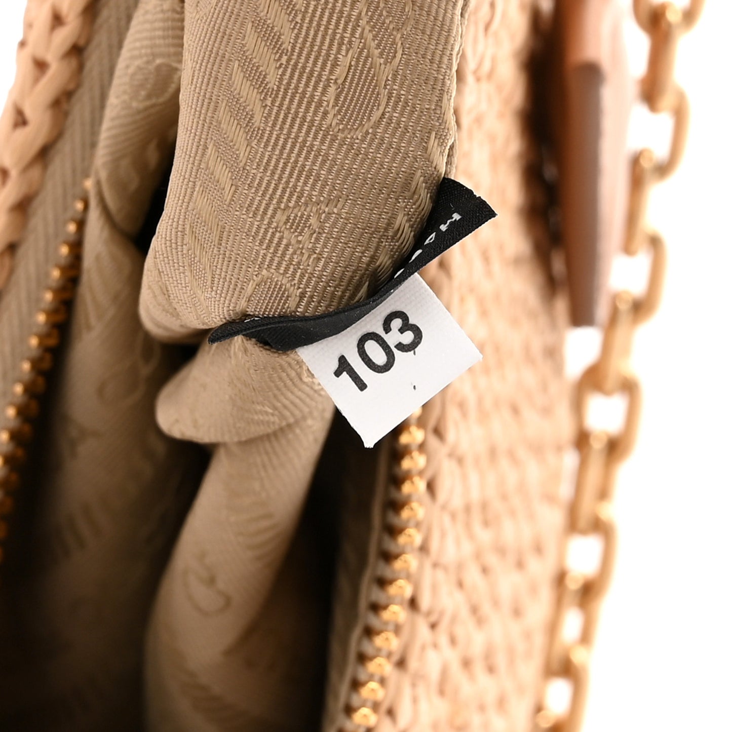 Yarn Raffia Effect Crochet Re-Edition 2005 Shoulder Bag Naturale