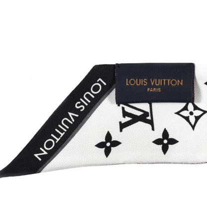 Louis Vuitton Silk Monogram Let's Go BB Bandeau Black 3 of 3