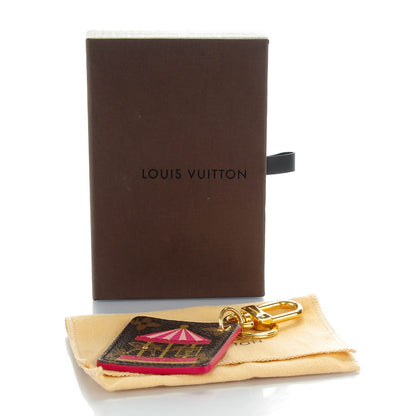 Louis Vuitton Monogram Illustre Carousel Bag Charm Key Ring Pink 7 of 7