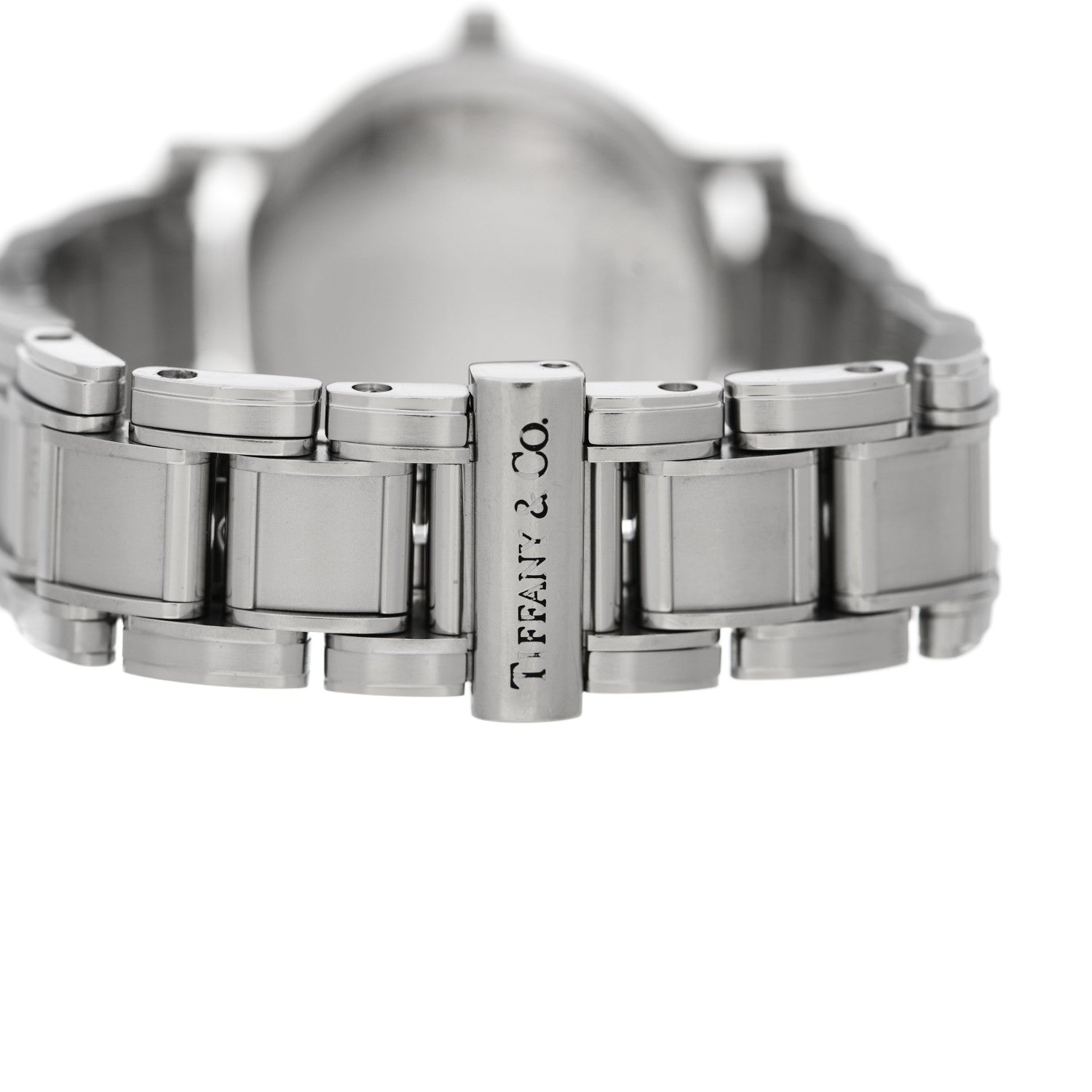 Tiffany Stainless Steel 25mm Atlas Quartz Watch Black 5 of 6