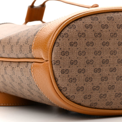 Gucci X DISNEY Mini Vintage GG Supreme Monogram Bucket Bag Beige Vintage Sun Oil 9 of 10