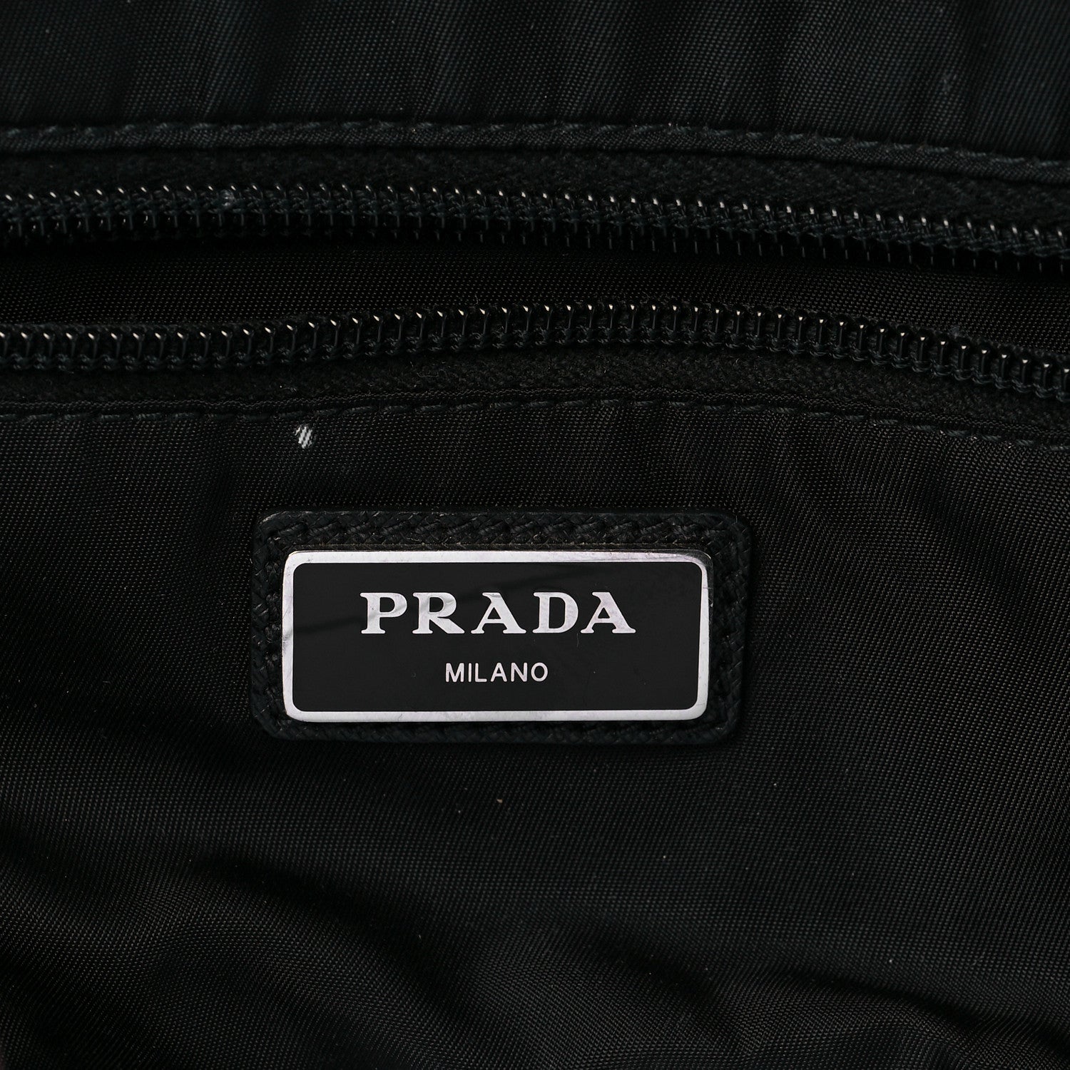 Prada X UNIVERSAL STUDIOS Tessuto Nylon Montagna Frankenstein Heart Tote Black 6 of 12
