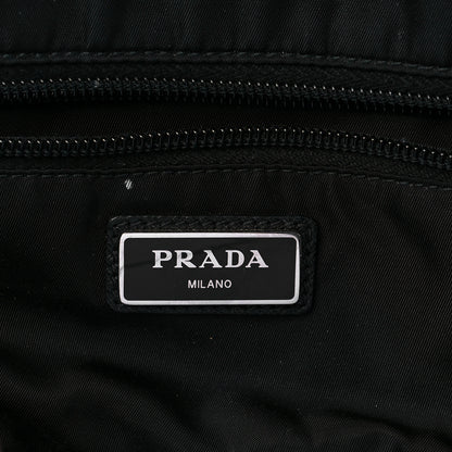 Prada X UNIVERSAL STUDIOS Tessuto Nylon Montagna Frankenstein Heart Tote Black 6 of 12