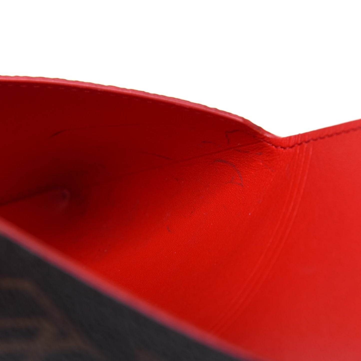 Monogram Medium Kirigami Pochette Insert Coquelicot