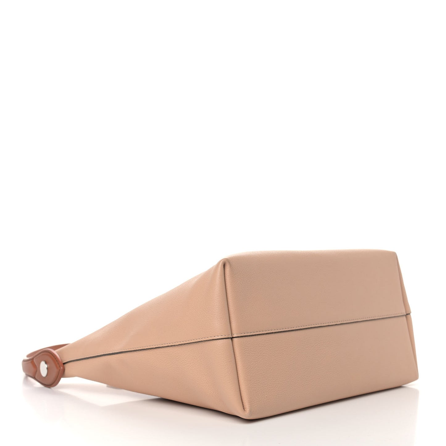 Calfskin Lockme Hobo Beige