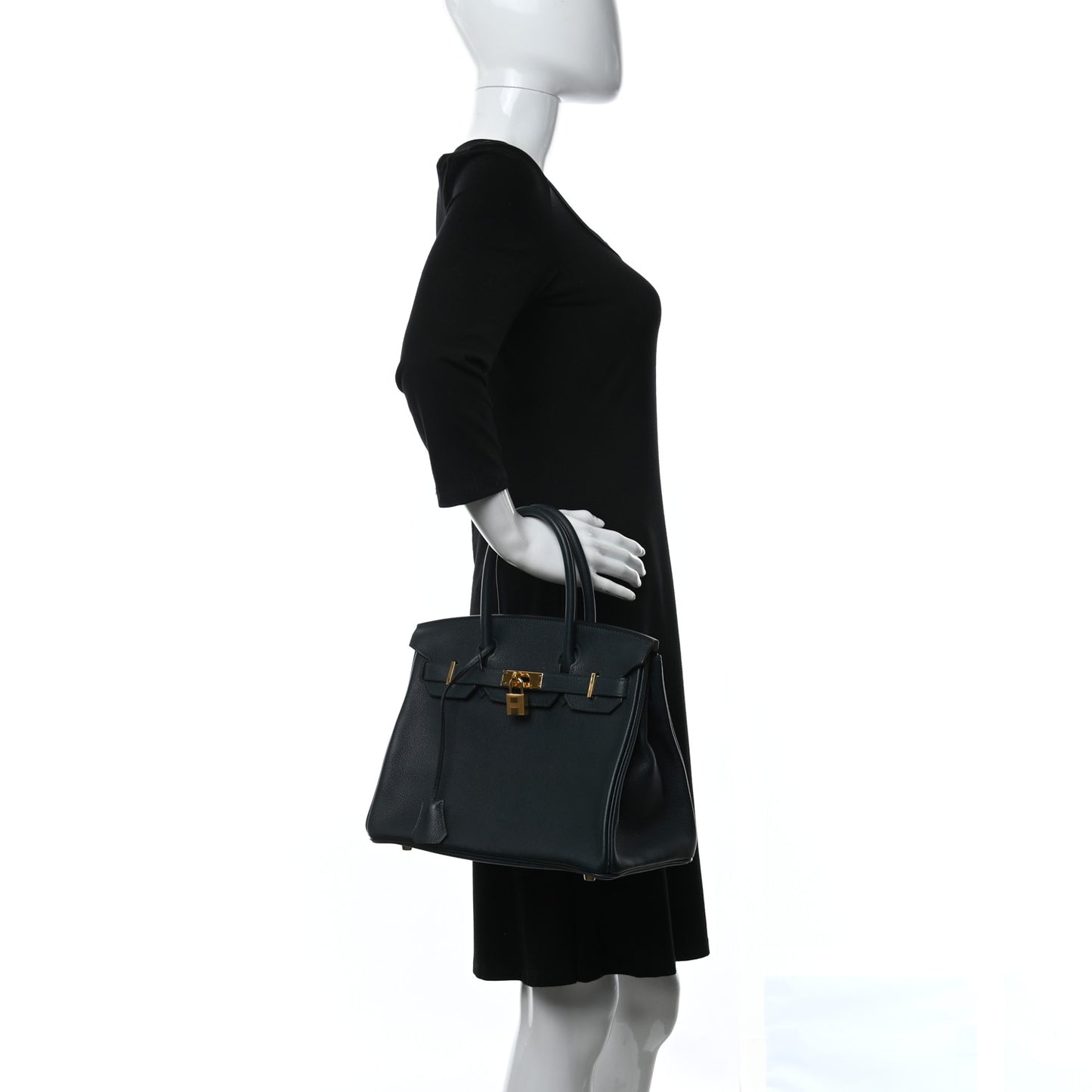 Taurillon Novillo Birkin 30 Vert Cypress