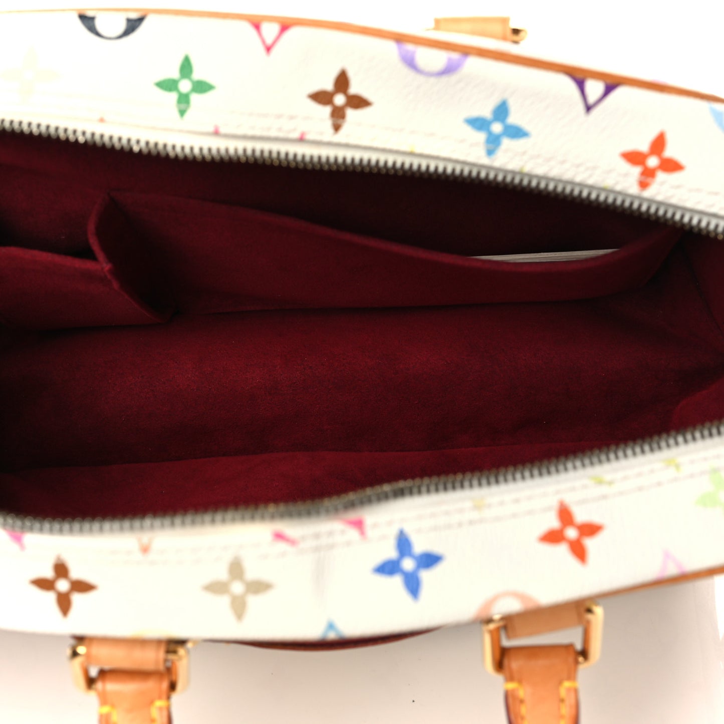 Monogram Multicolor Trouville White