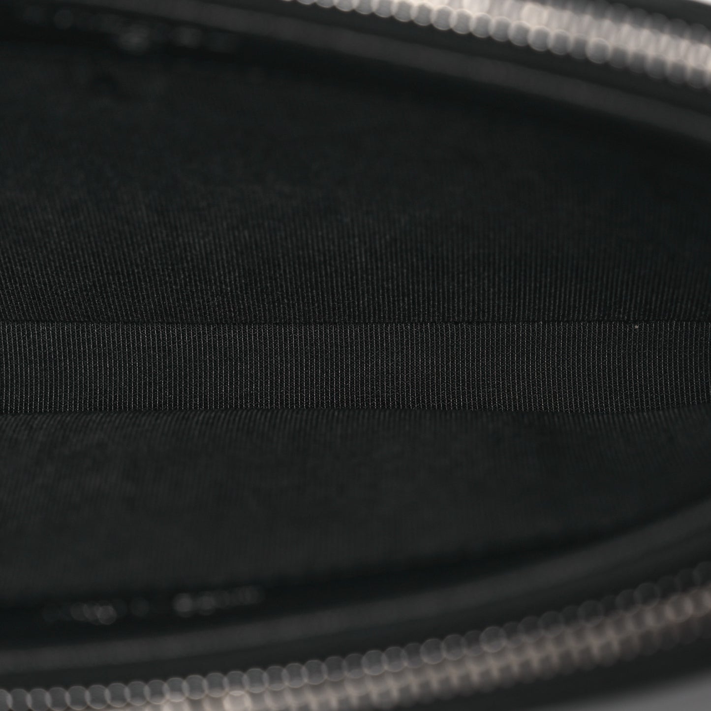 Goatskin Quilted CC Box Clutch With Chain Black