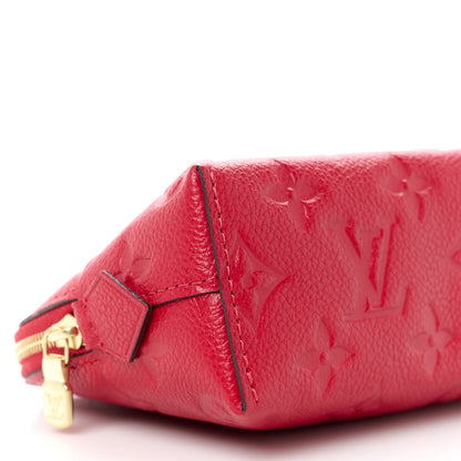Louis Vuitton Empreinte Cosmetic Pouch Scarlet 8 of 9