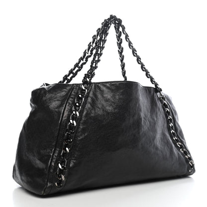 Chanel Glazed Caviar East West Modern Chain Tote Black 5 of 25