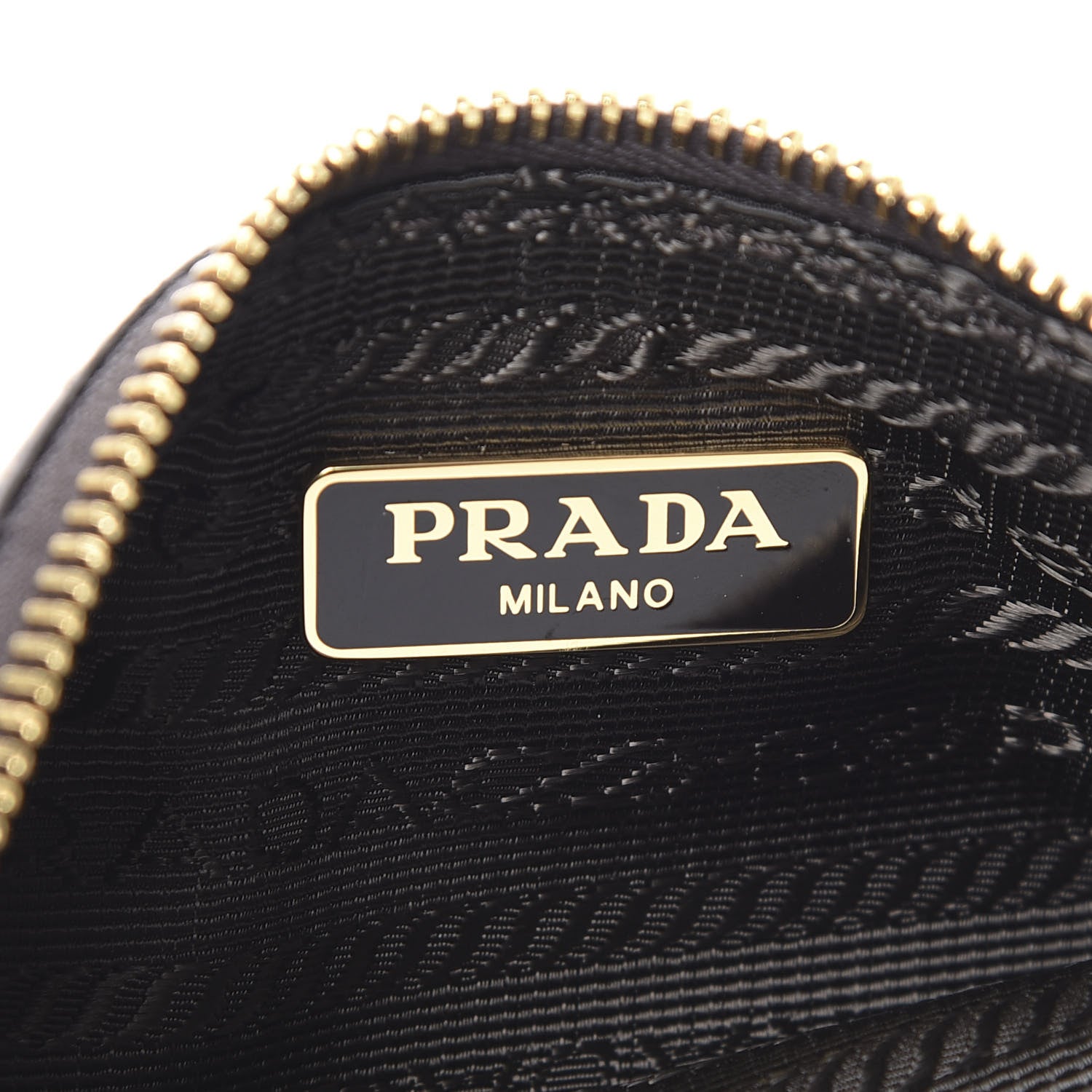 Prada Jacquard Logo Pouch Corda Bruciato 5 of 7