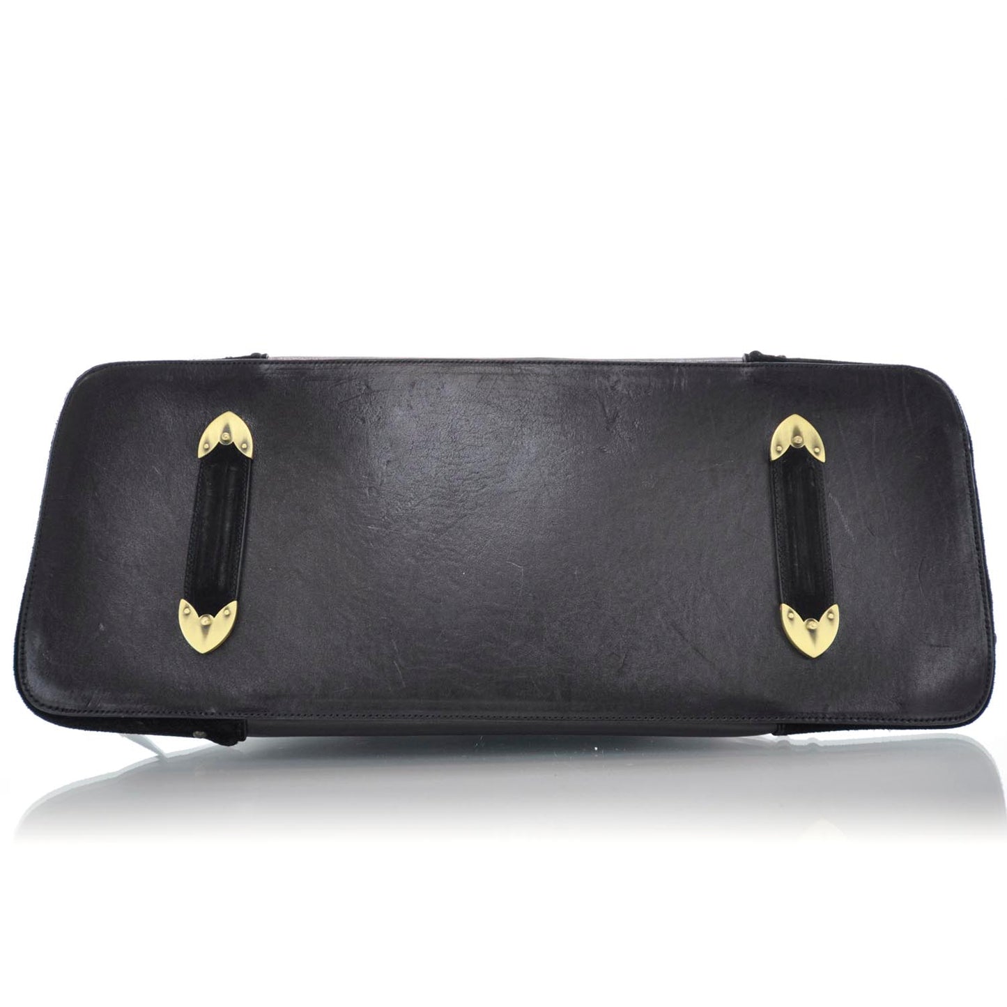 Leather Jeanne Bag Black