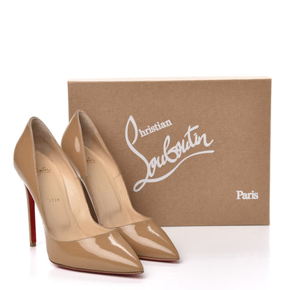 Christian Louboutin Patent So Kate 120 Pumps 38 Nude 9 of 9